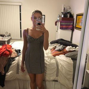 Forever 21 stripped dress